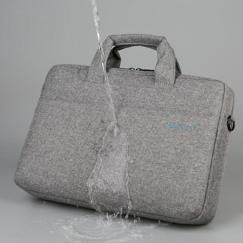 BRINCH Laptop Bag, 14/15 Inch Business Travel Handheld Shoulder Bag, Suitable for Apple And Huawei Notebooks