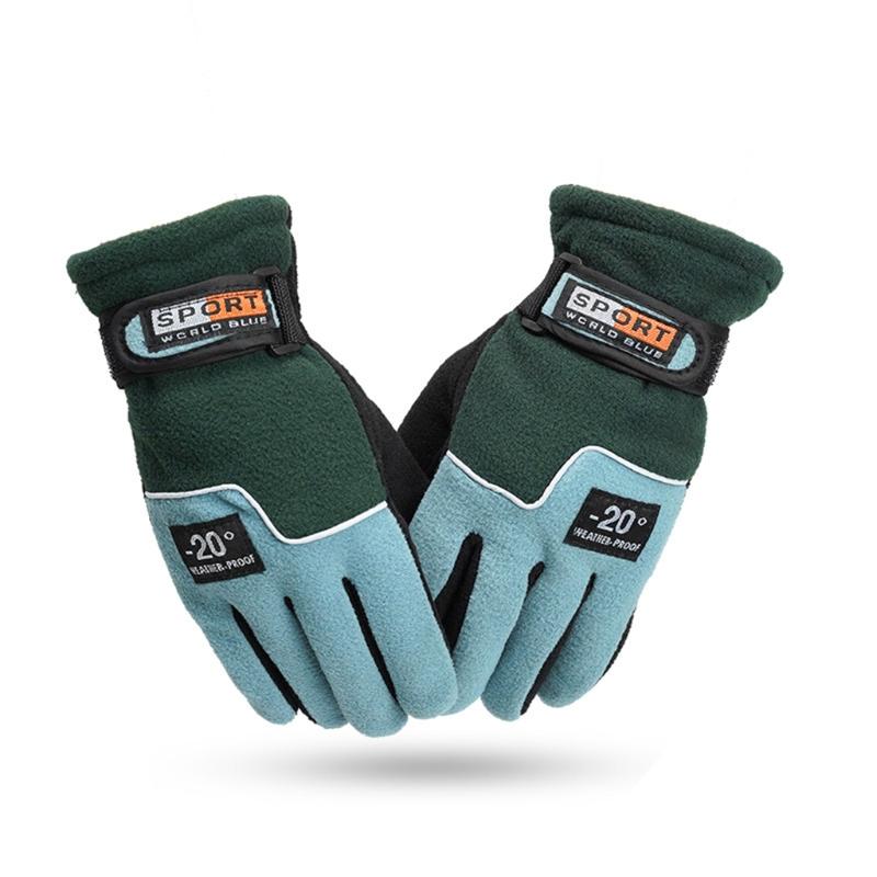 Men Women Winter Gloves Warm Thermal Anti-slip Outdoor Running Snowboard Gloves