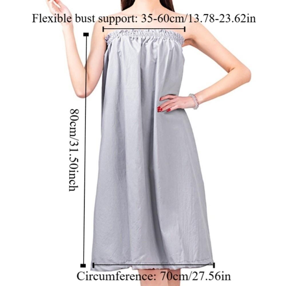 Machine Washable Flexible Bust Support Bath Skirt Strapless Wearable Shower Towel Soft Quick-Dry Sauna Towels Swimming Pool