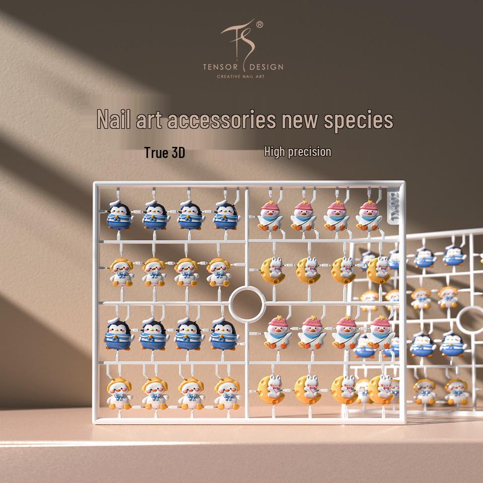 

TX002 Cute Cartoon Resin Nail Art Accessories