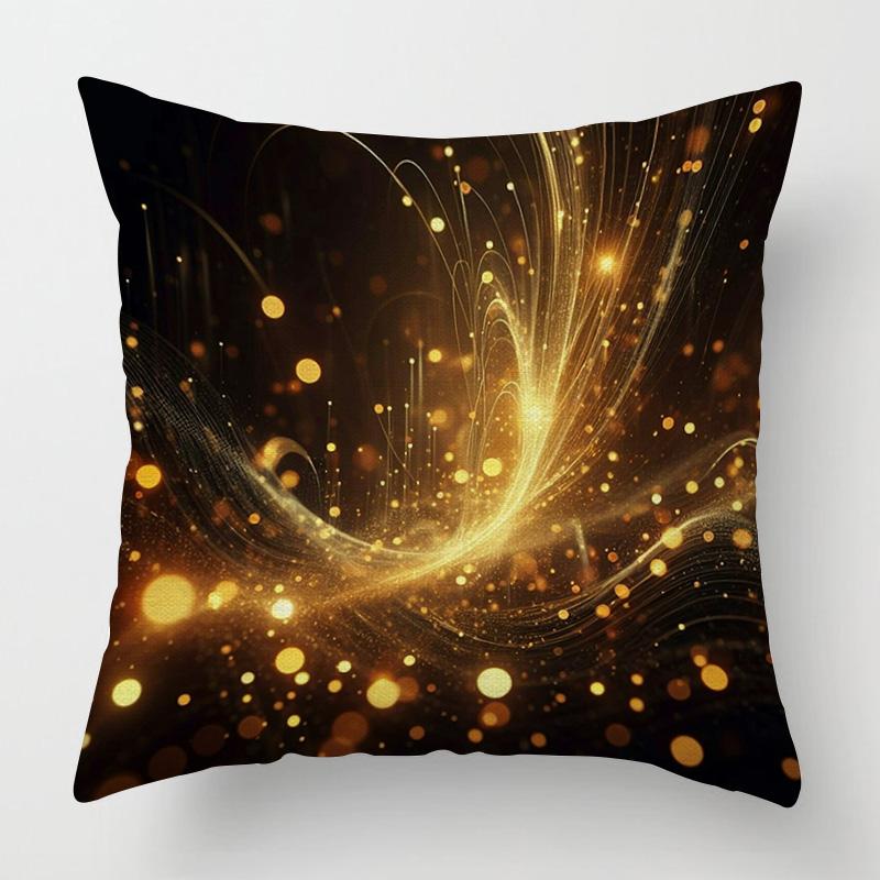 Home Decor Cosmic Wonders: Space-Themed Digital Print Pattern Cushion Cover Suitable for Sofa Bedroom Car Pillow Cover