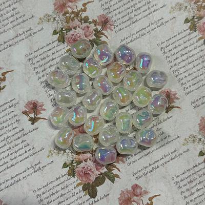 Pearlescent Mermaid Iridescent Acrylic Beads for DIY Jewelry Making