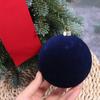 Shatterproof Christmas Hanging Balls Flocked Xmas Tree Ornaments  Holiday Festival Decor