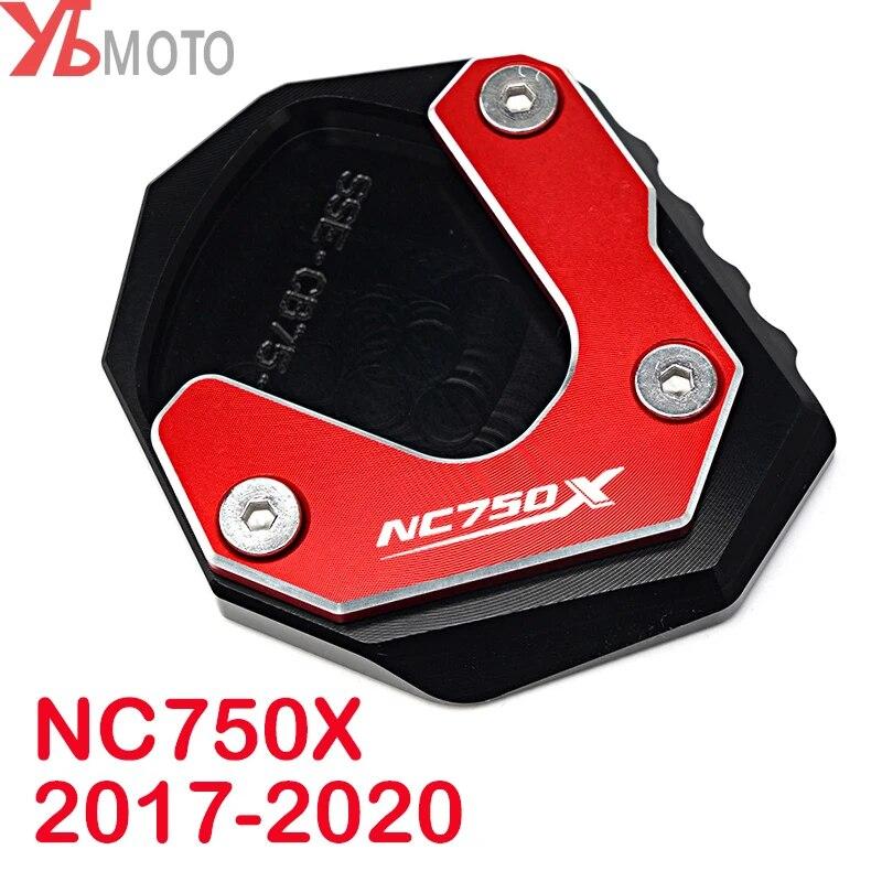 Pro HONDA NC750X NC 750 X 2017 2018   (ne pro ) Příslušenství pro prodlužovací podložku bočního stojanu pro motocykly NC750