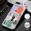 Cute Nurse Uniform Print Case For Samsung Z Flip 8 7 6 5 Luxury Plating Leather Skin Folding Phone Cover For Galaxy Z Flip8 Flip7 Flip6