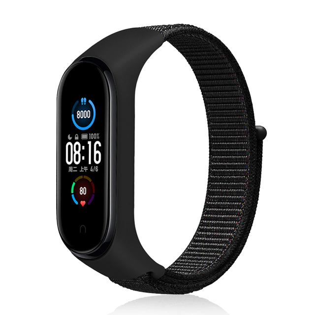Bracelet for Mi Band 10 8 7 9 Strap Nylon Sport Loop Watch Belt Pulsera Correa Mi Band 4 Wristband Xiaomi Mi Band 5 6 3 Bracelet