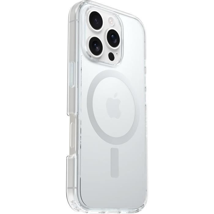 Coque - otterbox - symmetry series clear - iphone 16 pro - antichoc - ultra mince - transparent