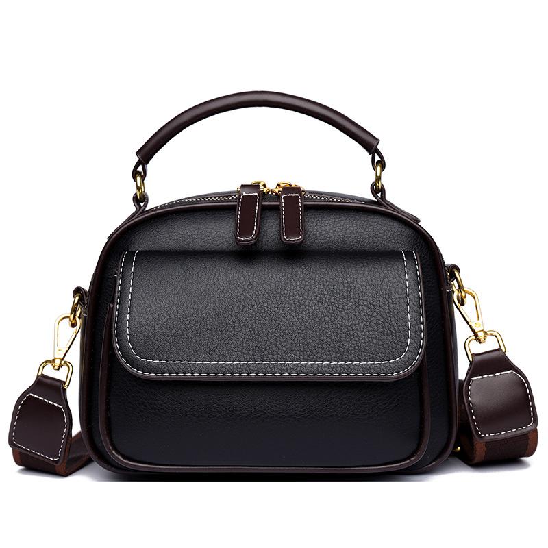 

Cross Shoulder Women s Bag Kangaroo Handbag Large Capacity Mother Bag Fashionable Pillow Square Bag чёрный