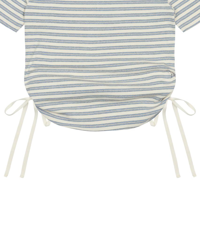LARTIGENT L17 Collar T-Shirt(Blue)
