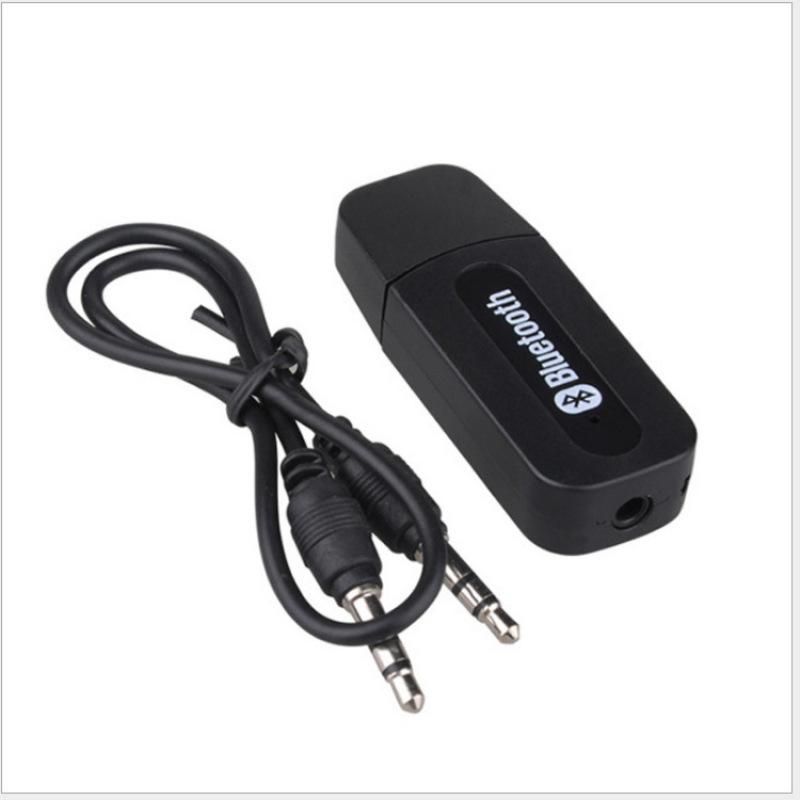 

USB Wireless Bluetooth Music Stereo Receiver Adapter AMP Dongle Audio Speaker 3.5mm Jack Bluetooth чорний