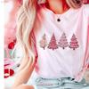 Christmas Tree T Shirt Sweat Crewneck Holiday Winter Xmas Vintage Comfortable Casual Graphic Homme Stretched