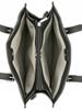 David Jones women's classic black trunk bag