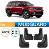 Black ABS Mud Flaps Set for Jeep Grand Cherokee