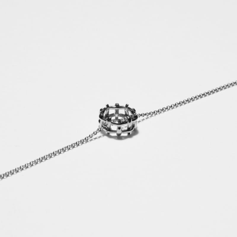 BONAFIDE JEWELRY Multi Hash Tag Bracelet (Silver)