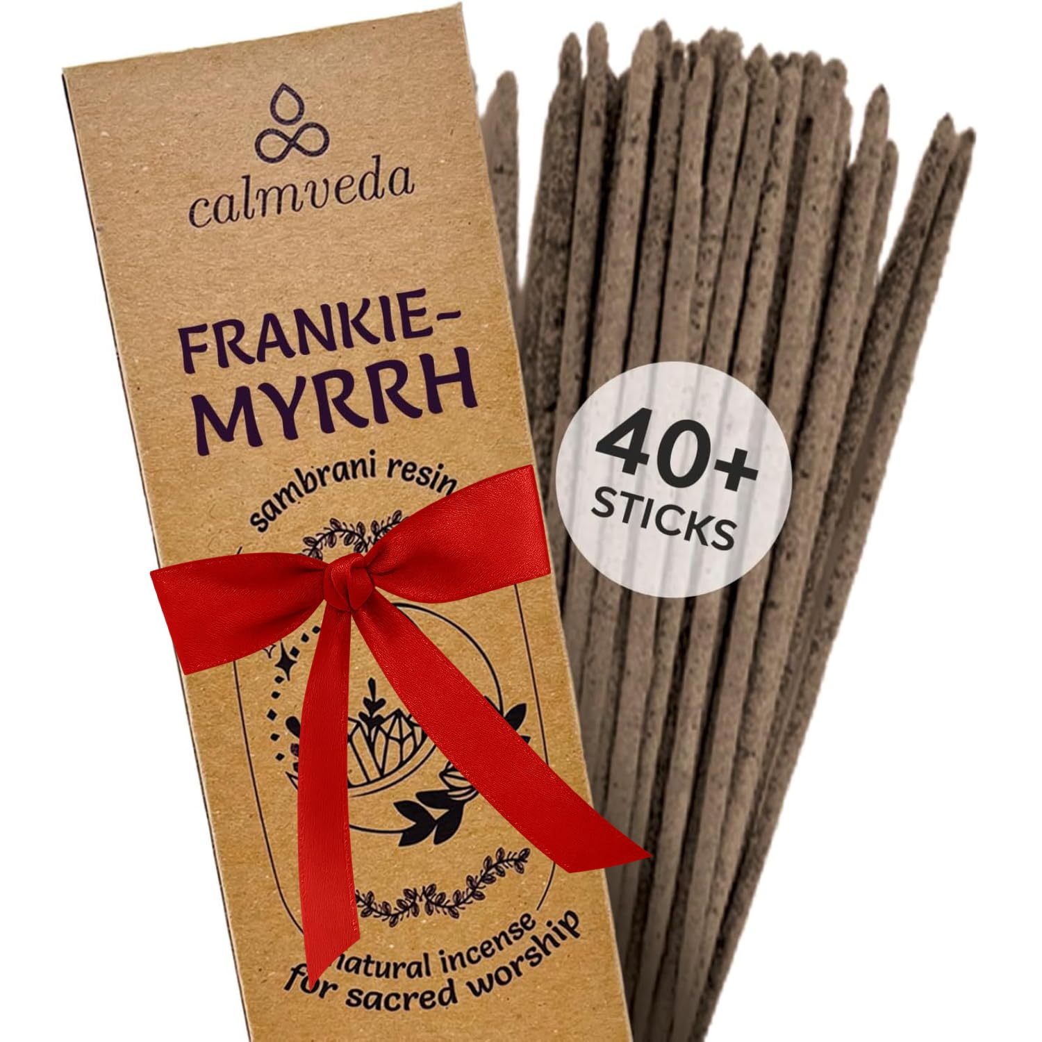Organic Frankincense Resin Incense Sticks  24+ Sticks