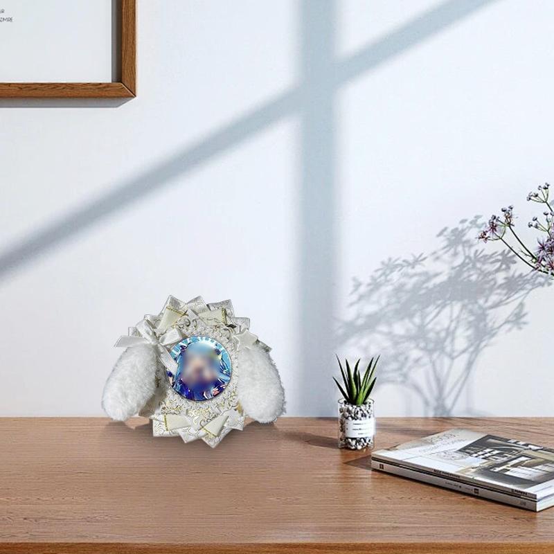 1PC Secondary Peripherals Original Barking Tray Ins Wind Fabric Puppy Badge Decoration Bottom Bracket Small Capacity Multi-Colour