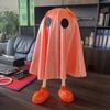 Ghost Wearing Cloak Ornament Halloween Haunted House Parties Themed Statue Multi-Functional Holiday Decor