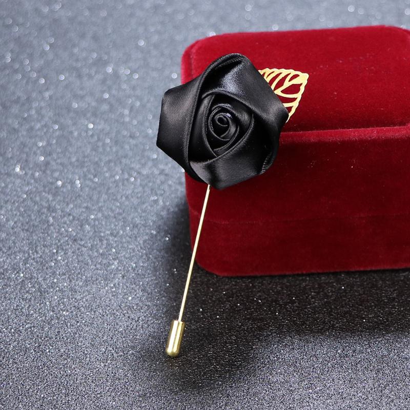 Exaggerate Multi-Layer Fabric Rose Flower Brooch For Women Girl Magazine Wedding Shoot Accessory Pin Dress Suit Corsage