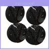 Conjunto Premium de 4 Tampas Centrais de Roda Maquinadas Dodge Ideal Para Ram 1500 Dakota Durango