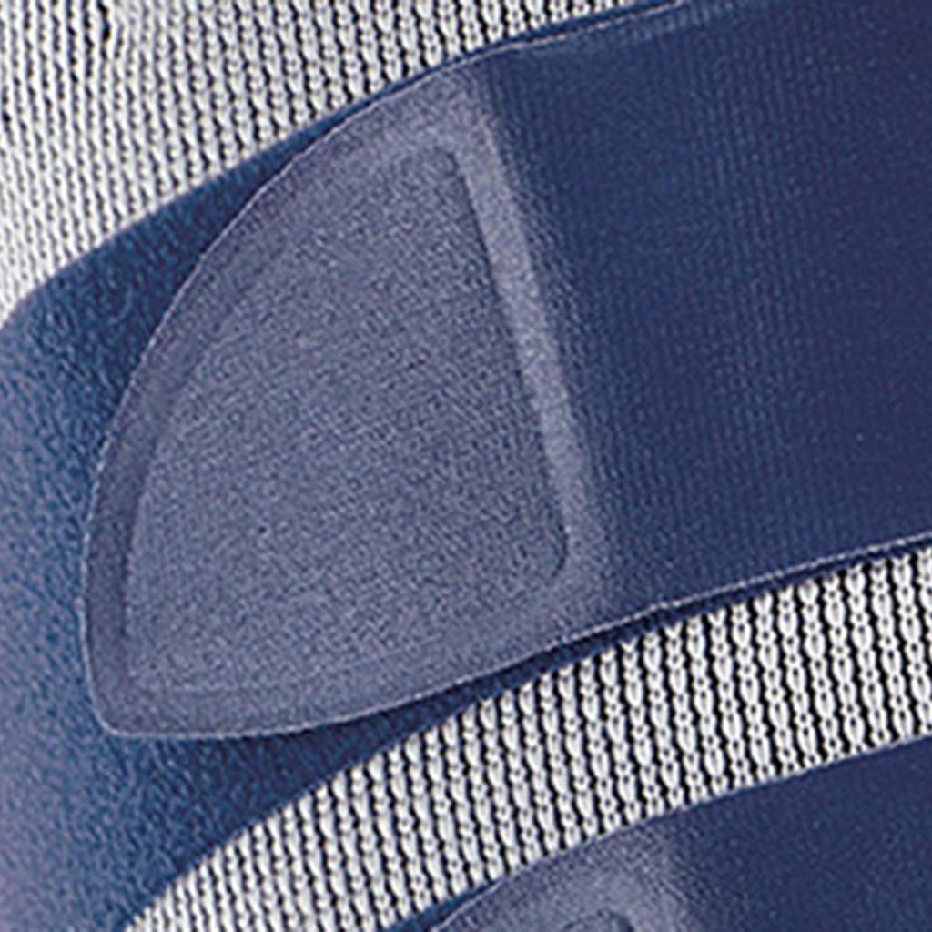 BAUERFEIND MioTrain Thigh Made in General Medical Six Adjustable Compression Straps Support, Germany, Device, (Titanium, 7)