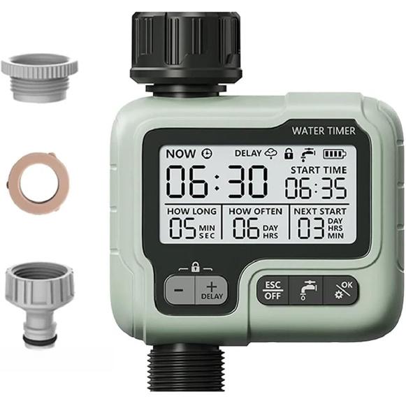 

HCT-322 Automatic Water Timer Garden Digital Irrigation Machine Intelligent Sprinkler Used Outdoor to Save Water&Time(Type - A) Type - a