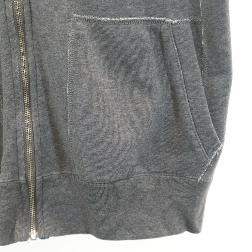 Paul Smith JEANS Long Sleeve Sweat Zip Hoodie M Gray Men's Used