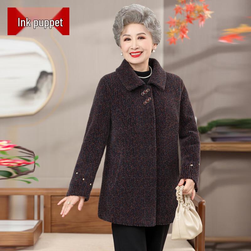 

Женское зимнее пальто средней длины с подкладкой 3XL