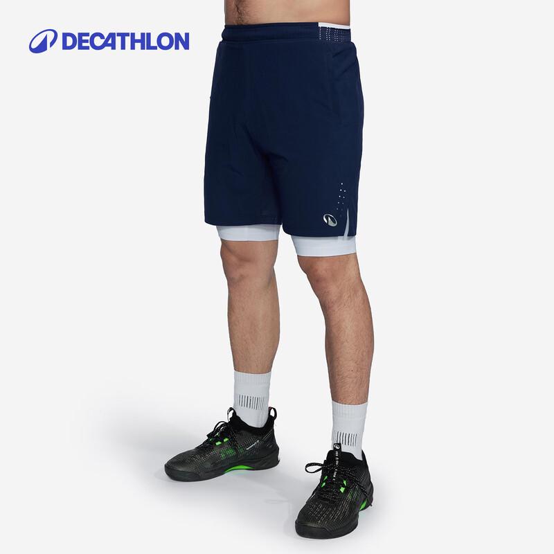 Мужские легкие влагоотводящие шорты для бадминтона Decathlon 2XL