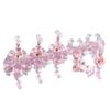 Crystal Flower Shape Nail Tip Practice Stand Shiny Nail Art Display Kit  DIY Practice