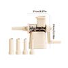 Manual Operation Manual Sausage Maker Large Capacity with 4 Filling Nozzles Hand Cranked Stuffing Machine Fast Filling