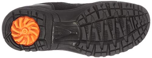 Asahi Medical Walk GT 021 Walking Shoes, Black, 22.0 cm, 4E