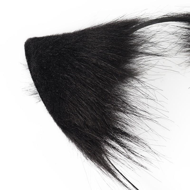 Cosplay Cat Ear Headband Fluffy Animal Ears Costume Accessory Adults Gaming Convention