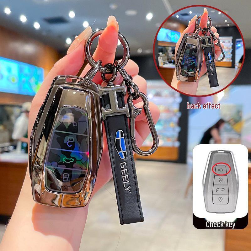 Geely Emgrand Key Case for Xingrui, L Boyue PRO, Xingyue L, L7/L6, Binyue with Metal Buckle