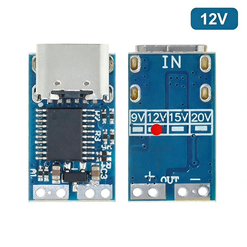 9V/12V/15V/20V Type-C Decoy Module Fast Charging Type-C Power Module USB C Adapter DIY Electronics