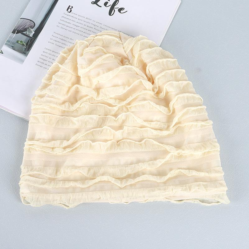 

Женская летняя шапка-пуловер для беременных - Мятно-зеленая с цветочным узором, ветрозащитная шапочка One Size бежевый