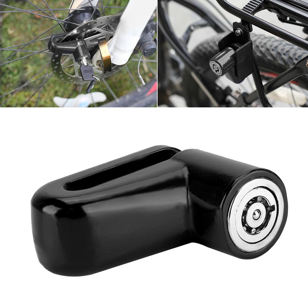 Säkerhetsskoter Motorcykel Cykel Stöldskydd Kraftig Cykelbroms Hjulskiva Rotorlås