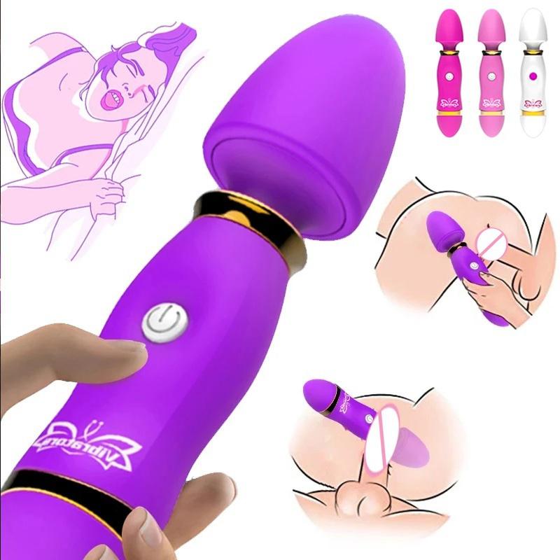 Orgasmus G-punkt Massagegerät Starker Vibrator Erotikspiele Produkte Sex Shop Nippel Klitoris Stimulator Sexspielzeug Für Frauen Paare Dildo