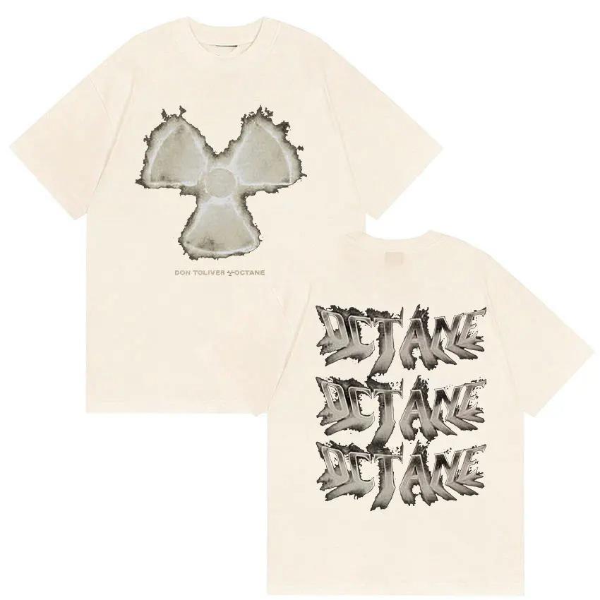 Rapper Don Toliver Octane Album 2026 Merch T Shirt Unisex Gothic Vintage Cotton T-shirts Hip Hop Loose Clothing T-shirt