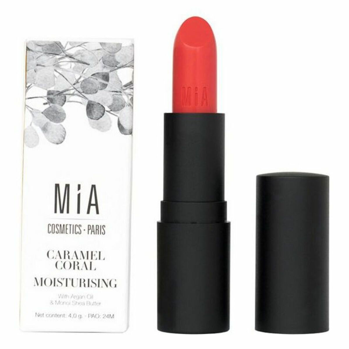 

Mia Cosmetics Paris Hydrating Lipstick 509-Caramel Coral (4 g)