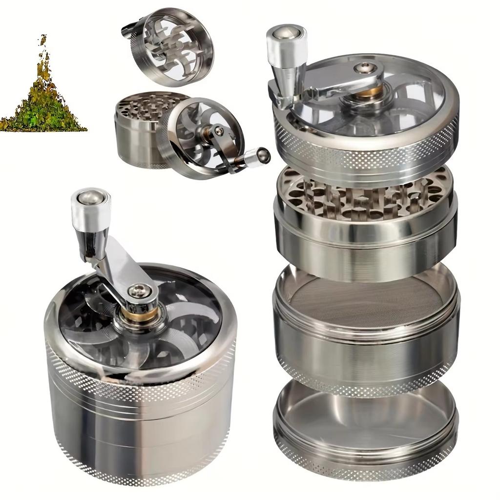 1.5 Inche Hand Seasoning Spice Cracker Crusher Grinder with Handle Hard Spice Grinder Rock Salt Peppercorn Hand tools, crushers