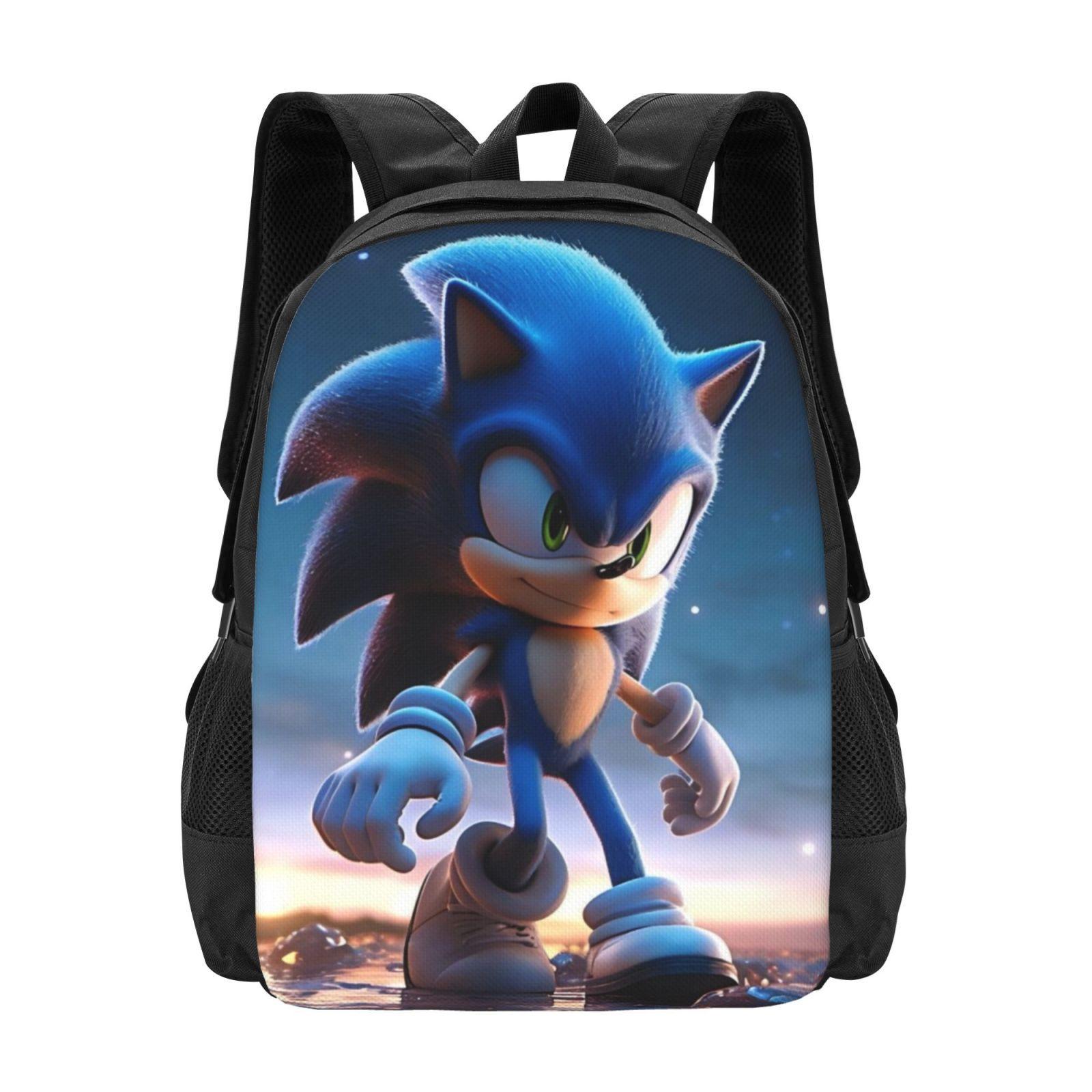 Cartoon Animation Schoolbag Student Full Print Backpack Convenient Wear-Resistant Large Capacity Breathable Backpack