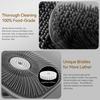 Zinc Infused Silicone Body Scrubber for Men, New Upgrade Deep Exfoliating Body Scrubber for Shower, Silicone Loofah Men for Sensitive Skin with
