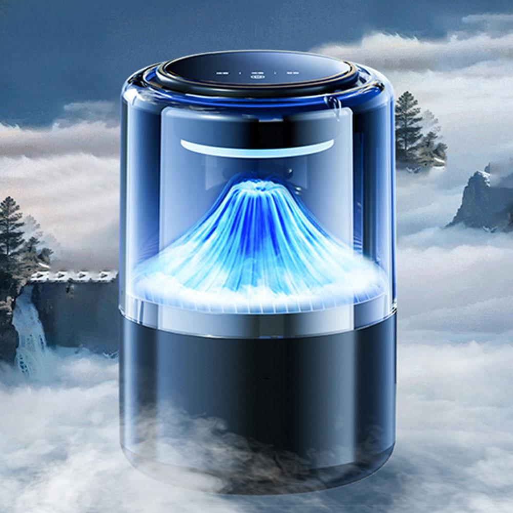 Auto Spray with Timer Ambient Atmosphere Light Smart Car Mist Diffuser Fragrance Machine USB Rechargeable Car Interior Decor