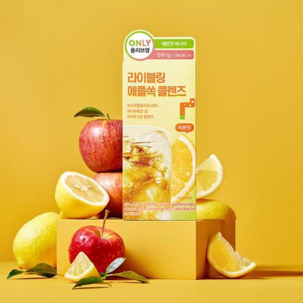 

[LIVELING] Очищающий чай 15 мл x 10 шт. 4 вида Lemon