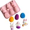 Exquisite Chocolate Mold Cute Cartoon Shape Environmental Friendly Baking