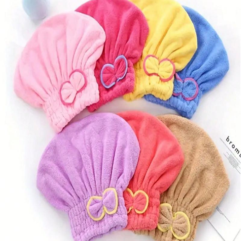1pc Quick Drying Hair Cap, Can Quickly Absorb Water and Dry Hair, Soft and Comfortable, Convenient and Fast Home Bathroom Decor Fall Decor