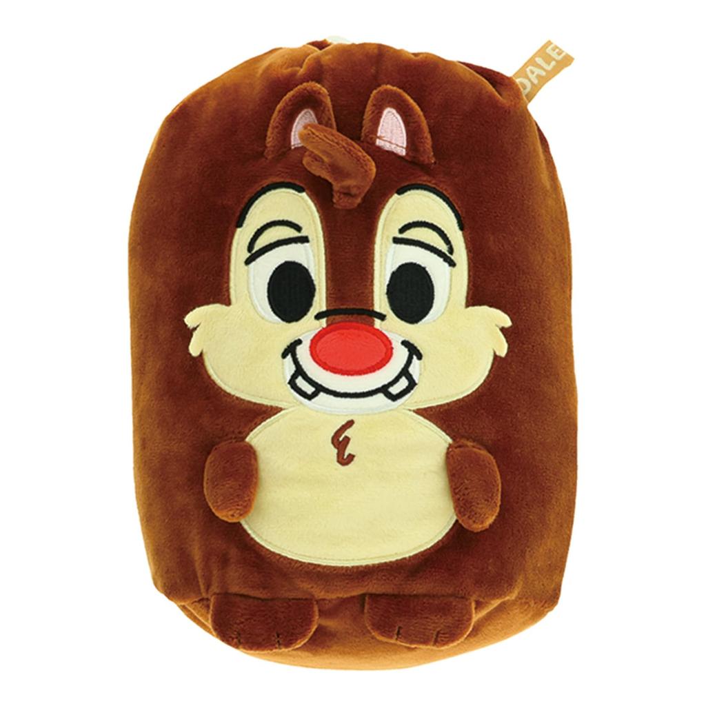 Marushin Disney Chip Dale Mascot Blanket with Drawstring 70cm H x 100cm Winter Product 2245029800 & Bag, Fluffy, Approx. W, Cute, Fluffy, Stylish,