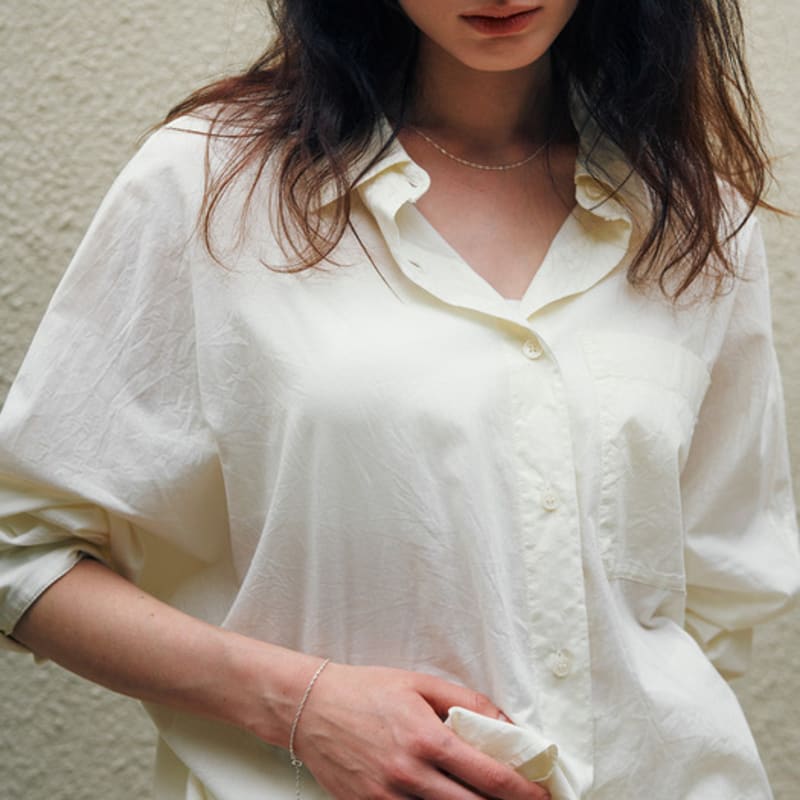 green [925 silver] Eight.silver.88 / twisted bracelet