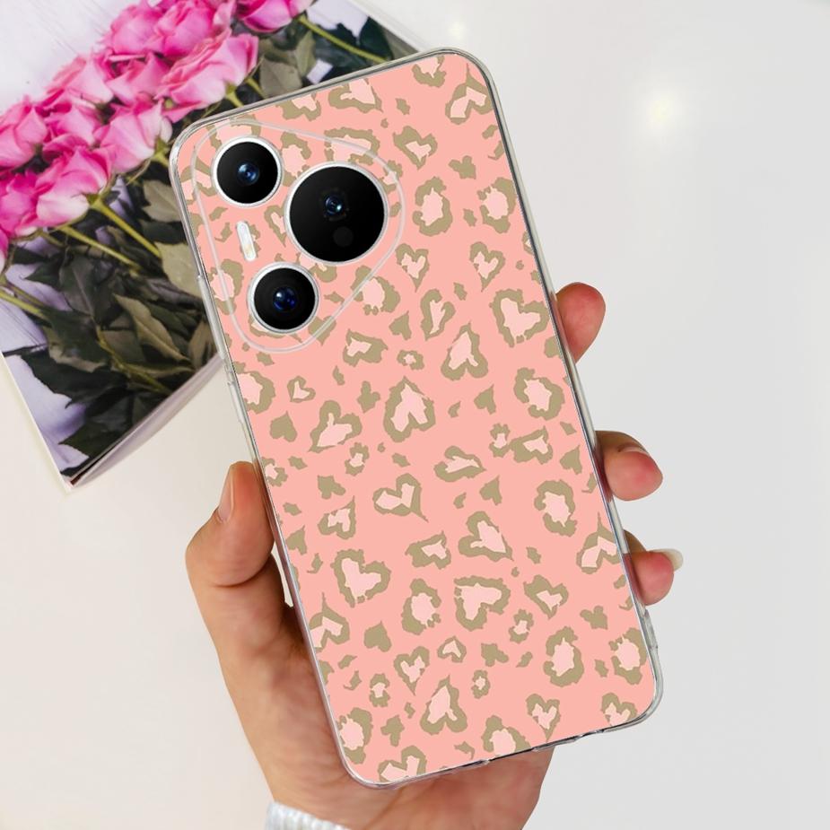 For Huawei Pura 70 Pro Plus Case Stylish Painted Cover Clear Silicone Phone Cases For Huawei Pura 70 Pro Pura70 Pro+ Soft Fundas