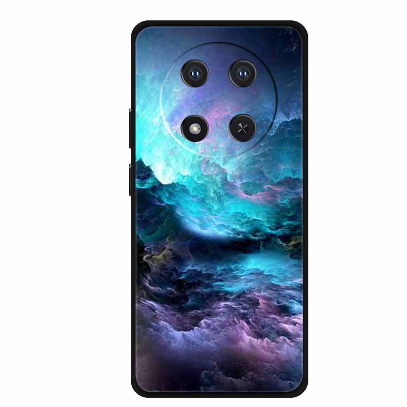 Phone Case For Honor X9c Back Cover Case Black Silicone Soft Funda For Honor Magic 7 lite X60 Pro 5G Case Magic7 lite 7lite Capa